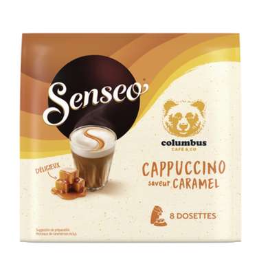 Cappuccino caramel Colombus, Senseo (x 8)