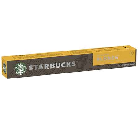 Café capsule Blonde Espresso Roast, Starbucks (x 10)