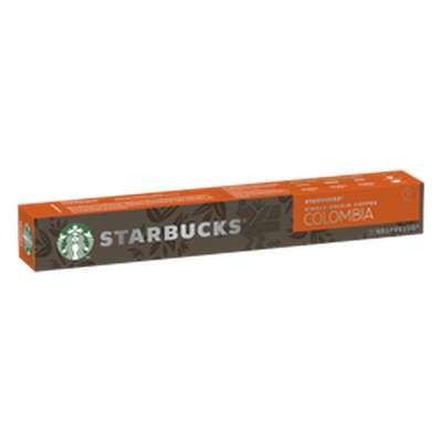 Café capsule Colombia, Starbucks (x 10)