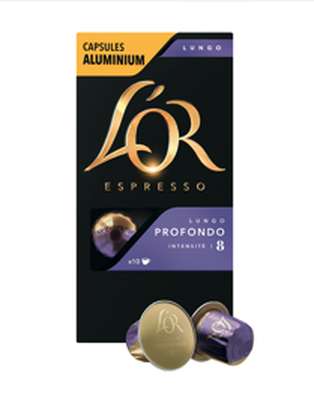 Café capsule Lungo profondo, L'Or (x 10)