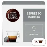 Café capsule expresso barista, Dolce Gusto (x 16)