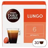 Café capsules Lungo n°6, Nescafé Dolce Gusto (x 30)