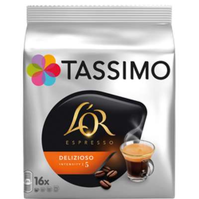 Café dosettes delizioso,  L'Or Tassimo (x 16)