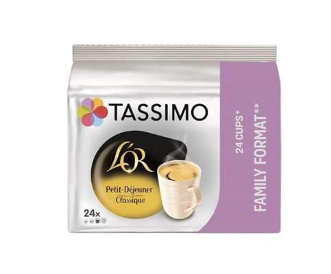 Café dosette Petit Déjeuner classique, L'Or Tassimo (x 24)
