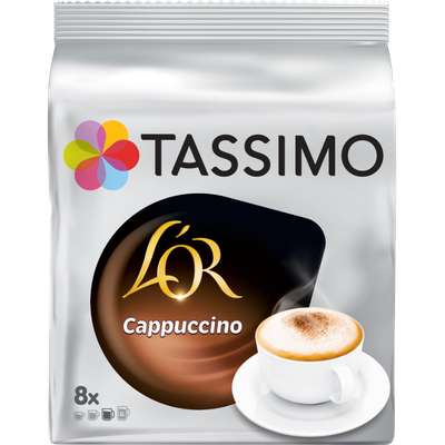 Cappuccino dosette l'or, Tassimo (x 8)