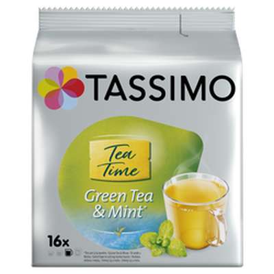 Thé vert menthe, Tassimo x 16 dosettes (40 g)