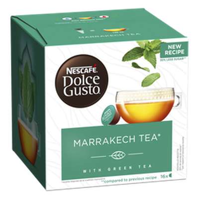 Thé dosette Marrakech compatible dolce gusto, Nescafé x 16 dosettes (130 g)