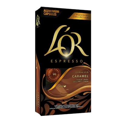 Café espresso caramel, L'Or (x 10, 520 g)