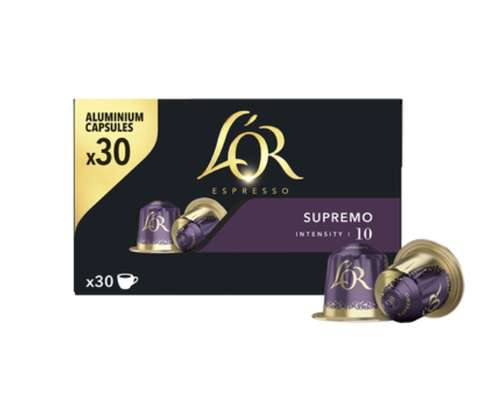 Café capsule Supremo, L'or (x 30)
