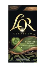 Café capsules Espresso saveur noisette, L'Or (x 10)