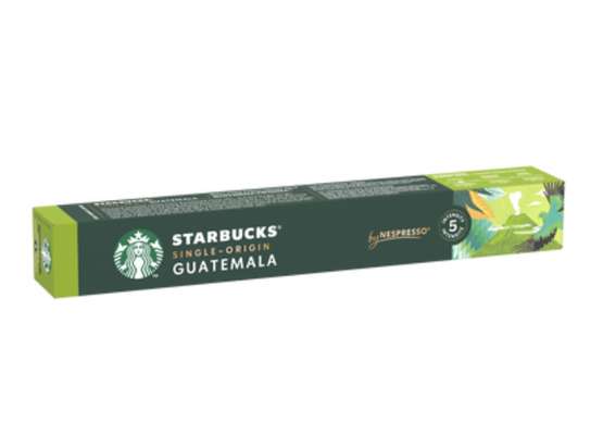 Café capsule Guatemala, Starbucks (x 10)