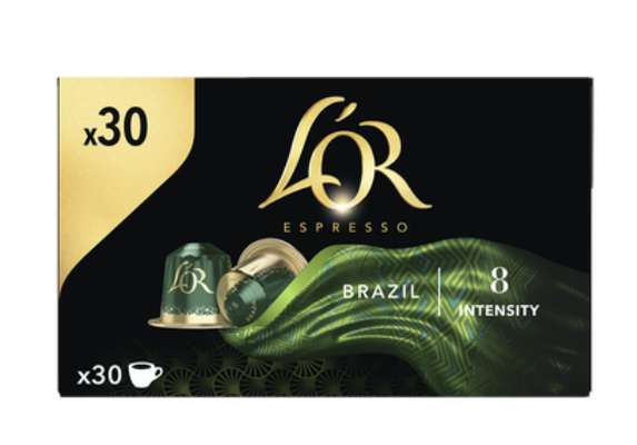 Café Capsules Brazil n°8, L'Or  (156 g)