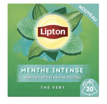 Thé vert menthe, Lipton (20 sachets)