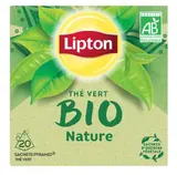 Thé Vert Nature BIO, Lipton (x 20 sachets)