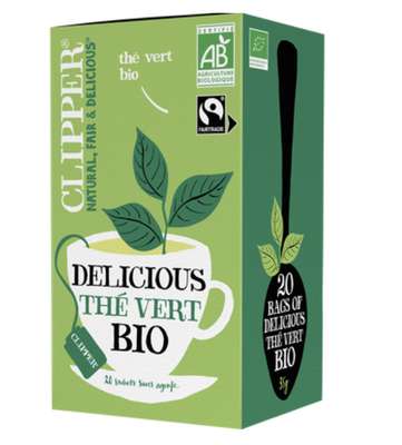 Thé vert BIO, Clipper (35 g)