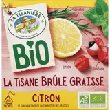 Tisane brûle graisse citron BIO,  La Tisanière (x 20 sachets)