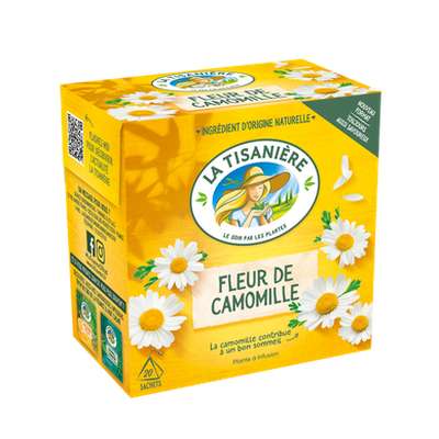 Infusions Fleurs de Camomille, La Tisanière (x 20 sachets)