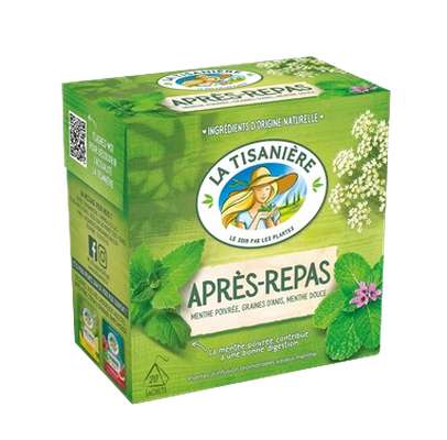 Infusion Apres Repas, La Tisanière (x 20 sachets)