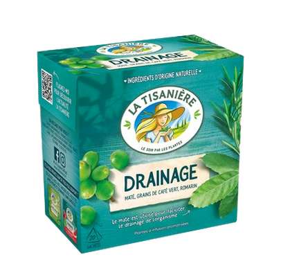 Infusion Drainage La Tisanière (x 20 sachets)