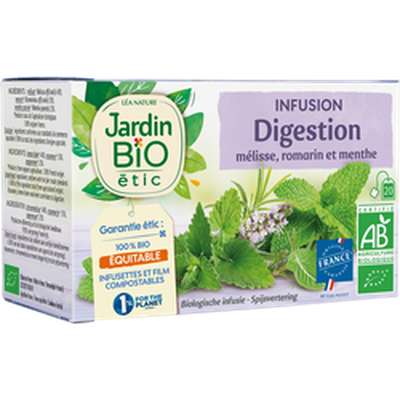 Infusion digestion BIO, Jardin Bio (20 sachets)