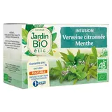 Infusion verveine citronnée menthe BIO,  Jardin Bio (20 sachets)