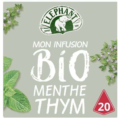Infusion menthe thym BIO, Elephant (x 20)