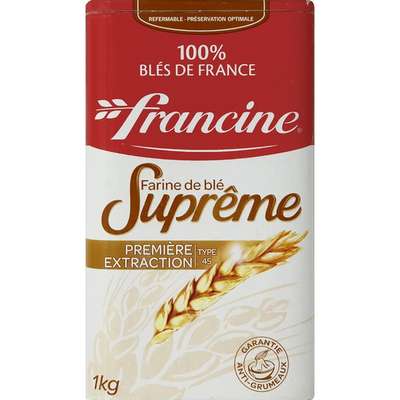 Farine de blé Suprême, Francine (1 kg)
