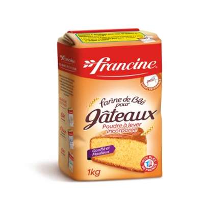 Farine de blé pour gâteau, Francine (1 kg)