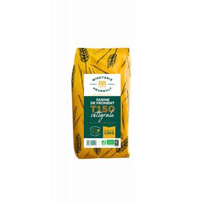 Farine de blé T150 BIO, Pruneault (2,5 kg)