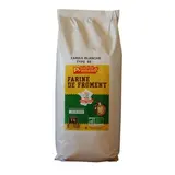 Farine de blé T55 BIO, Minoterie Prunault (1 kg)