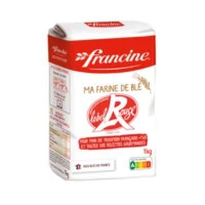 Farine de blé label rouge T65, Francine (1 kg)