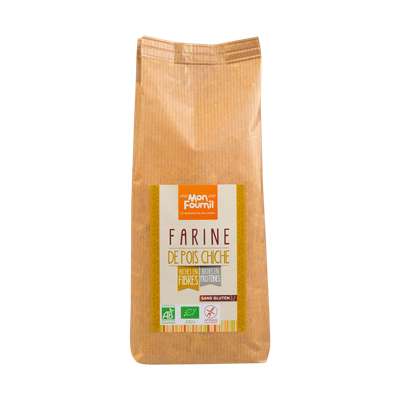 Farine de pois chiche BIO sans gluten, Mon Fournil (500 g)