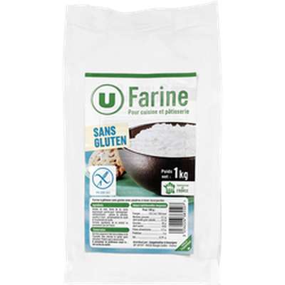 Mix pâtisserie et cuisine sans gluten, U (1 Kg)