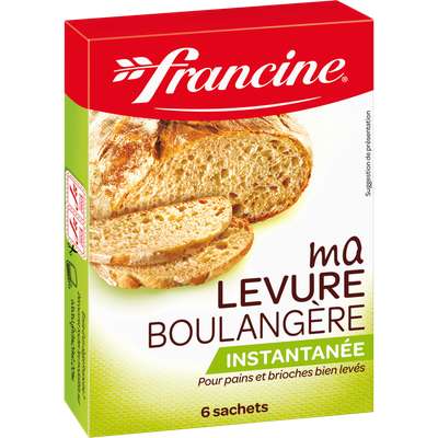 Levure boulangère spéciale pain, Francine (x 6, 30 g)