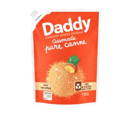 Sucre cassonade pure canne, Daddy ( 750 g)