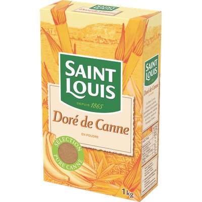 Sucre de canne doré, St Louis (1 Kg)