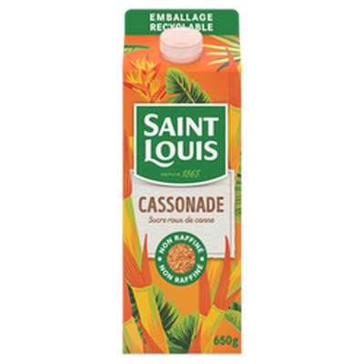 Cassonade tétrapack, Saint Louis (650 g)