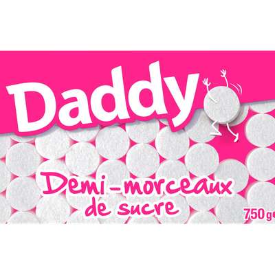 Sucre demi rond en morceaux, Daddy (750 g)