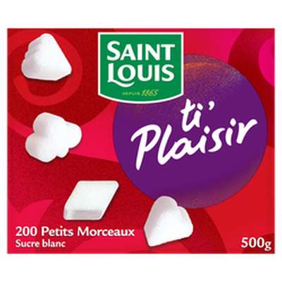 Sucre blanc ti'plaisir, Saint Louis (500 g)