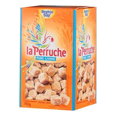 Sucre en morceaux pure canne La Perruche, Beghin Say (750 g)