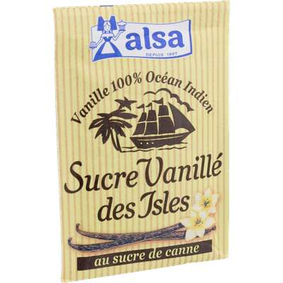 Sucre vanillé des Isles, Alsa (x 7 sachets, soit 53 g)