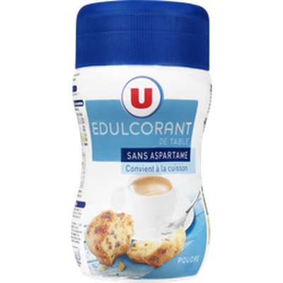 Edulcorant de table en poudre, U  (75 g)