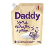 Sucre semoule extra-fin pack en kraft, Daddy (750 g)
