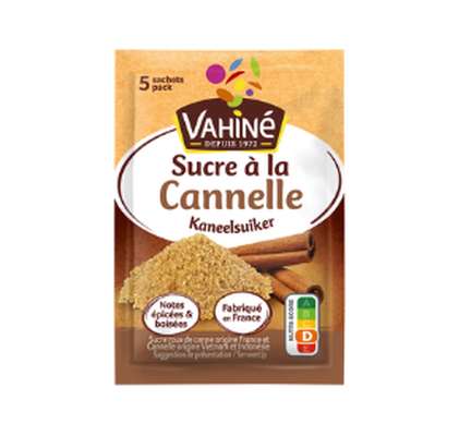 Sucre vanille et cannelle, Vahiné (x 5, 28 g)