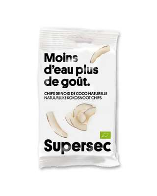 Lamelles de noix de coco BIO, Supersec (50 g)