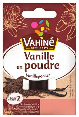 Vanille en poudre de Madagascar, Vahiné  (5 g)