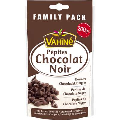Pépites de chocolat noir, Vahiné (200 g)
