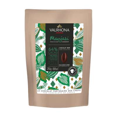 Pépites de chocolat Manjari 64%, Valrhona (250 g)