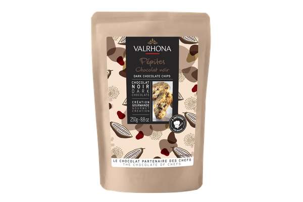 Pépites de chocolat noir, Valrhona (250 g)