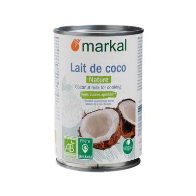 Lait de coco BIO, Markal (40 cl)